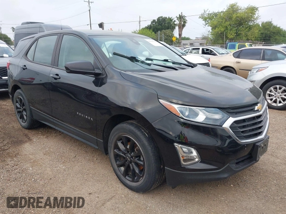 2021 Chevrolet Equinox LS z VIN 2GNAXHEV4M6115286, wystawiony jako IAAI lot #42106163 z przebiegiem Nie podano mil oraz . Historia ofert i sprzedaży dostępna na DreamBid. Obrazek 1.