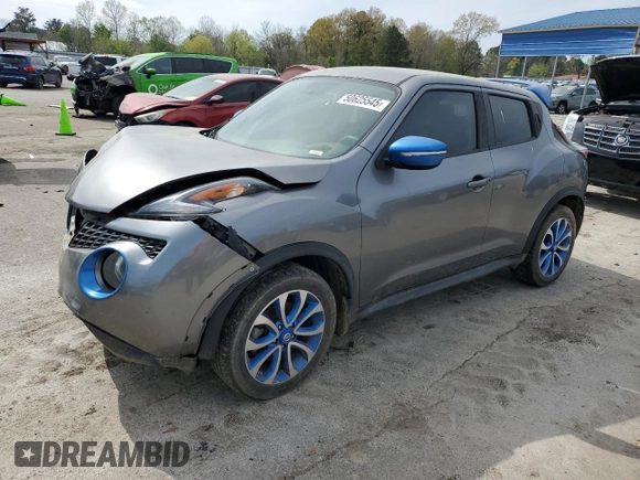 2015 Nissan Juke S with VIN JN8AF5MR3FT509553, listed as a Copart auction lot 50625545 with 156,593 mi miles and Salvage Title. Bid and sale history available at carsss.com. Image 1.