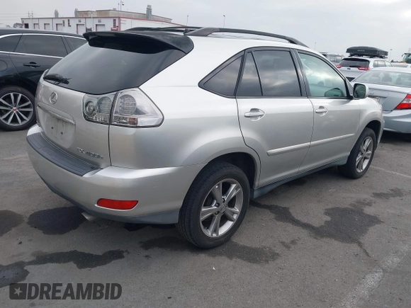 2006 Lexus RX 400h with VIN JTJHW31U060023031, listed as a IAAI auction lot 42070961 with 212,816 mi miles and . Bid and sale history available at DreamBid. Image 4.