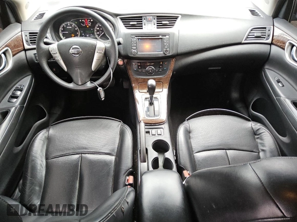 2015 Nissan Sentra SL with VIN 3N1AB7AP7FY289396, listed as a Copart auction lot 45127795 with 77,309 mi miles and Clean Title. Bid and sale history available at DreamBid. Image 8.