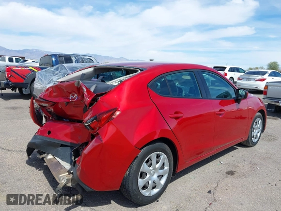 2015 Mazda 3 i Sport with VIN 3MZBM1U73FM208595, listed as a IAAI auction lot 41814673 with 69,189 mi miles and . Bid and sale history available at carsss.com. Image 4.