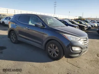 2013 Hyundai Santa Fe Premium with VIN 5XYZUDLB4DG115068, listed as a Copart auction lot 46351195 with 103,631 mi miles and Salvage Title. Bid and sale history available at carsss.com. Image 4.