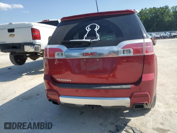2015 GMC Terrain Denali with VIN 2GKFLUE39F6225176, listed as a Copart auction lot 52652855 with 87,646 mi miles and Salvage Title. Bid and sale history available at DreamBid. Image 6.