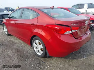 2013 Hyundai Elantra Limited with VIN KMHDH4AE2DU616434, listed as a IAAI auction lot 41751944 with 157,327 mi miles. Bid and sale history available at carsss.com. Image 3.