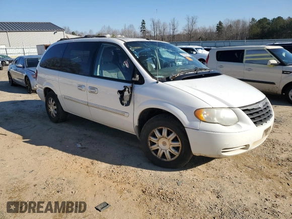 2006 Chrysler Town & Country LWB Touring with VIN 2A4GP54L56R911526, listed as a Copart auction lot 87939175 with 250,387 mi miles and Salvage Title. Bid and sale history available at carsss.com. Image 4.