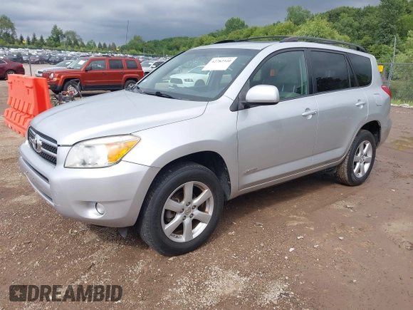 2008 Toyota RAV4 Limited with VIN JTMBD31V586066982, listed as a IAAI auction lot 42782340 with 113,616 mi miles and . Bid and sale history available at DreamBid. Image 2.