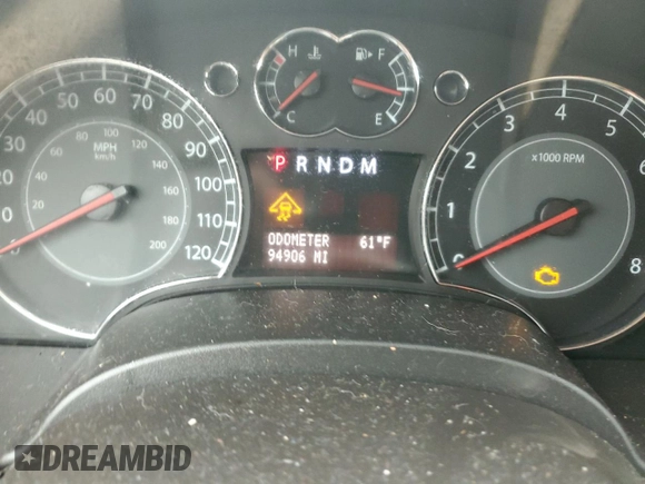 2008 Suzuki XL7 Luxury with VIN 2S3DB417X86117264, listed as a Copart auction lot 78729744 with 94,906 mi miles and Salvage title. Bid and sale history available at DreamBid. Image 9.