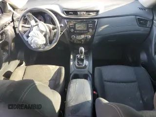 2017 Nissan Rogue S with VIN KNMAT2MV2HP508065, listed as a Copart auction lot 55185215 with 88,076 mi miles and Salvage title. Bid and sale history available at DreamBid. Image 8.