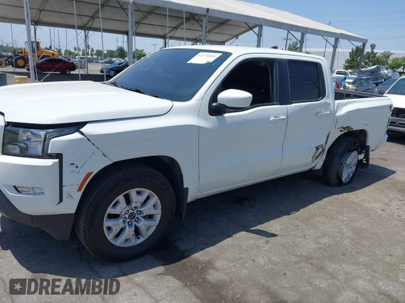 2024 Nissan Frontier SV with VIN 1N6ED1EJ7RN607219, listed as a IAAI auction lot 42570080 with 35,269 mi miles and . Bid and sale history available at DreamBid. Image 6.