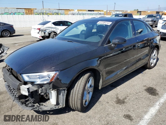 2018 Audi A3 Premium with VIN WAUAUGFF6J1091328, listed as a Copart auction lot 67236414 with 37,164 mi miles and Salvage Title. Bid and sale history available at DreamBid. Image 1.