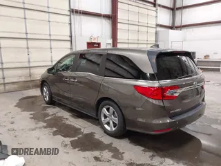 2018 Honda Odyssey EX с VIN 5FNRL6H58JB104451, выставлен на аукционе IAAI как лот 42467395 с пробегом 78 950 миль миль и . История ставок и продаж доступна на DreamBid. Изображение 3.