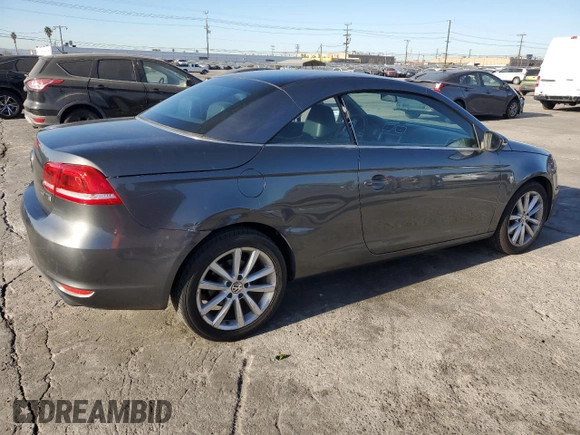 2012 Volkswagen Eos Komfort с VIN WVWBW7AH1CV006501, выставлен на аукционе Copart как лот 84711084 с пробегом 106 113 миль миль и Списание • Salvage title. История ставок и продаж доступна на DreamBid. Изображение 3.