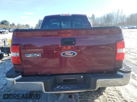 2005 Ford F-150 XLT z VIN 1FTPX04515KE58657, wystawiony jako Copart lot #45487545 z przebiegiem 220 464 mil mil oraz Czysty tytuł • Clean title. Historia ofert i sprzedaży dostępna na DreamBid. Obrazek 6.