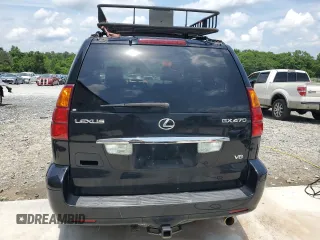 2006 Lexus GX 470 z VIN JTJBT20X660101641, wystawiony jako Copart lot #57242995 z przebiegiem 219 032 mil mil oraz Szkoda całkowita • Salvage title. Historia ofert i sprzedaży dostępna na DreamBid. Obrazek 6.