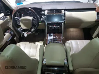 2017 Land Rover Range Rover HSE with VIN SALGS2FV1HA373098, listed as a Copart auction lot 53169525 with 87,037 mi miles and Salvage title. Bid and sale history available at DreamBid. Image 8.