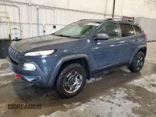 2017 Jeep Cherokee Trailhawk с VIN 1C4PJMBS0HW648724, выставлен на аукционе Copart как лот 62153095 с пробегом 96 606 миль миль и Списание • Salvage title. История ставок и продаж доступна на DreamBid. Изображение 1.