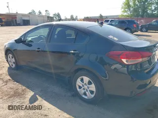 2017 Kia Forte LX with VIN 3KPFK4A76HE118046, listed as a IAAI auction lot 42004956 with 146,822 mi miles. Bid and sale history available at carsss.com. Image 3.
