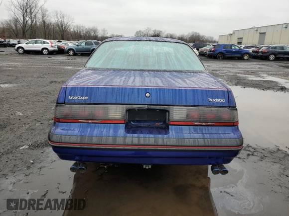 1988 Ford Thunderbird with VIN 1FABP64T6JH176166, listed as a Copart auction lot 84049064 with 80,091 mi miles and Salvage Title. Bid and sale history available at DreamBid. Image 6.