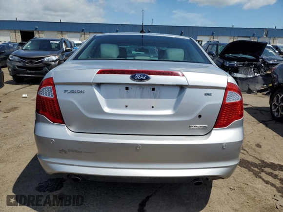 2012 Ford Fusion SE with VIN 3FAHP0HGXCR198032, listed as a Copart auction lot 56232155 with 130,473 mi miles and Clean title. Bid and sale history available at DreamBid. Image 6.