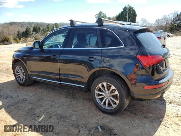 2013 Audi Q5 Premium with VIN WA1CFAFP4DA059729, listed as a Copart auction lot 47842945 with 115,248 mi miles and Salvage Title. Bid and sale history available at carsss.com. Image 2.