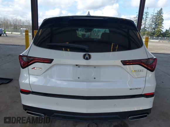 2023 Acura MDX w/A-Spec Package with VIN 5J8YE1H01PL030004, listed as a IAAI auction lot 41724782 with 15,835 mi miles and . Bid and sale history available at DreamBid. Image 16.