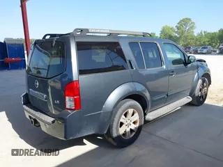 2006 Nissan Pathfinder SE with VIN 5N1AR18U06C648285, listed as a IAAI auction lot 42259303 with 292,379 mi miles and . Bid and sale history available at DreamBid. Image 4.
