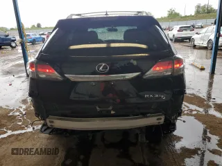2013 Lexus RX 350 with VIN 2T2BK1BA5DC206212, listed as a Copart auction lot 57661055 with 108,811 mi miles and Salvage title. Bid and sale history available at DreamBid. Image 6.