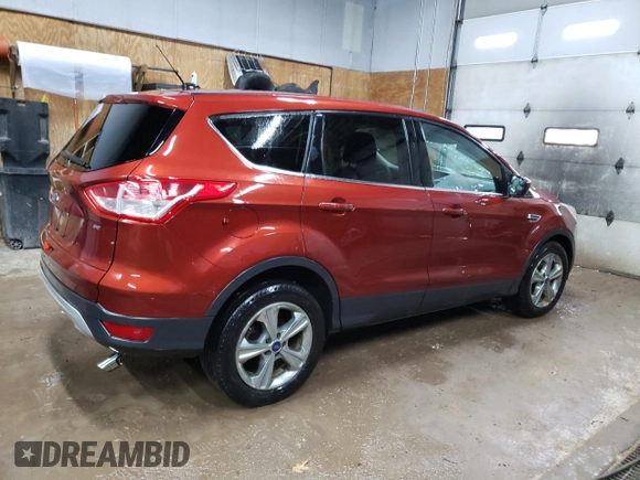 2015 Ford Escape SE with VIN 1FMCU0G79FUC60463, listed as a Copart auction lot 52734795 with 124,810 mi miles and Clean Title. Bid and sale history available at carsss.com. Image 3.