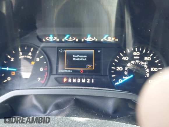 2015 Ford F-150 XL with VIN 1FTEX1CF2FKD12874, listed as a IAAI auction lot 41860610 with 242,215 mi miles. Bid and sale history available at carsss.com. Image 7.