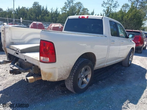 2009 Dodge Ram 1500 SLT with VIN 1D3HB18T89S809854, listed as a IAAI auction lot 41780506 with 148,218 mi miles. Bid and sale history available at carsss.com. Image 4.