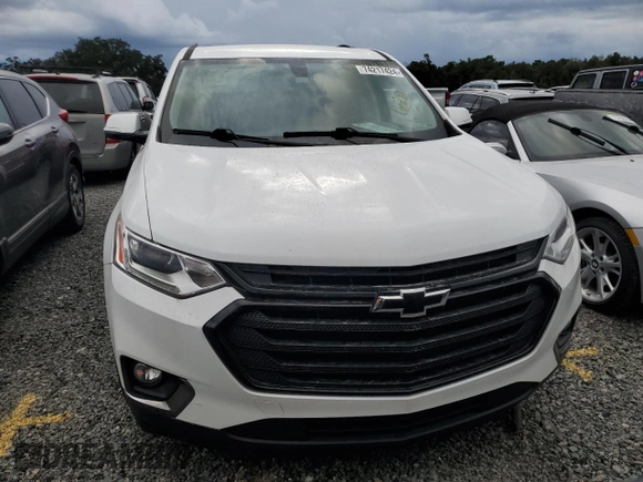 2019 Chevrolet Traverse LT Cloth with VIN 1GNERGKW9KJ281063, listed as a Copart auction lot 74217424 with Not Provided miles and Salvage Title. Bid and sale history available at carsss.com. Image 5.