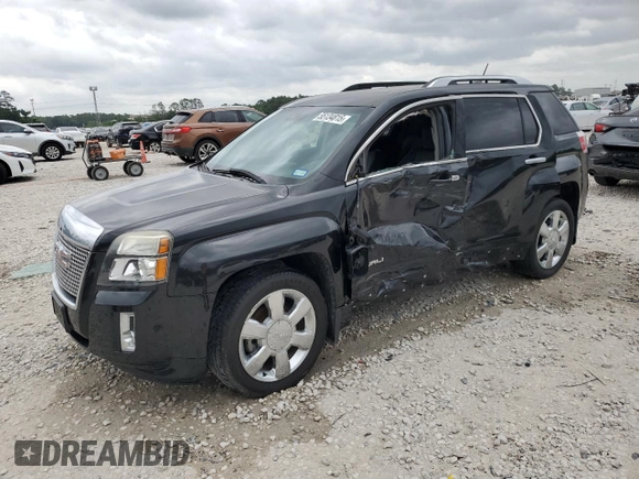 2015 GMC Terrain Denali with VIN 2GKFLUE31F6324462, listed as a Copart auction lot 55134815 with 38,955 mi miles and Salvage Title. Bid and sale history available at DreamBid. Image 1.