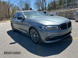 2017 BMW 5 Series 530i xDrive with VIN WBAJA7C32HG905341, listed as a Copart auction lot 53999195 with 77,786 mi miles and Clean Title. Bid and sale history available at carsss.com. Image 4.