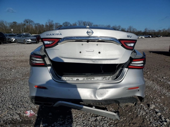 2022 Nissan Maxima SV with VIN 1N4AA6CV3NC504033, listed as a Copart auction lot 86013984 with 66,948 mi miles and Salvage Title. Bid and sale history available at carsss.com. Image 6.