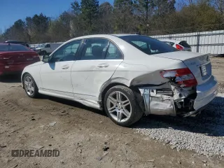2009 Mercedes-Benz C 350 Sport with VIN WDDGF56X49R047075, listed as a Copart auction lot 49586525 with Not provided miles and Salvage title. Bid and sale history available at DreamBid. Image 2.