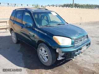 2003 Toyota RAV4 with VIN JTEGH20V930104338, listed as a IAAI auction lot 41515975 with 265,277 mi miles. Bid and sale history available at carsss.com. Image 1.