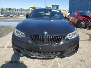 2016 BMW 2 Series M235i xDrive with VIN WBA1J9C54GV696160, listed as a Copart auction lot 52317365 with 0 mi miles and Salvage Title. Bid and sale history available at carsss.com. Image 5.