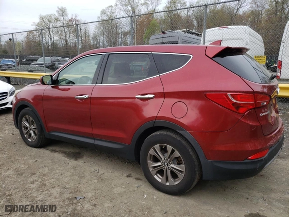 2013 Hyundai Santa Fe Sport with VIN 5XYZTDLB8DG033167, listed as a Copart auction lot 51951285 with 61,357 mi miles and Salvage Title. Bid and sale history available at carsss.com. Image 2.