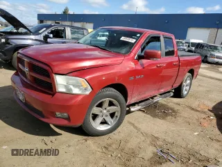 2010 Dodge 1500 SLT with VIN 1D7RV1GT7AS150259, listed as a Copart auction lot 49993815 with 142,024 mi miles and Salvage Title. Bid and sale history available at carsss.com. Image 1.