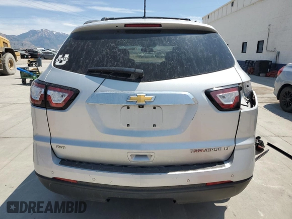 2015 Chevrolet Traverse LT with VIN 1GNKVHKD4FJ270190, listed as a Copart auction lot 58869205 with 155,142 mi miles and Salvage title. Bid and sale history available at DreamBid. Image 6.