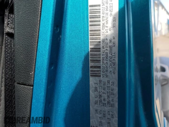 2020 Jeep Wrangler Unlimited Rubicon z VIN 1C4HJXFN2LW300085, wystawiony jako Copart lot #58085445 z przebiegiem 29 545 mil mil oraz Szkoda całkowita • Salvage title. Historia ofert i sprzedaży dostępna na DreamBid. Obrazek 13.