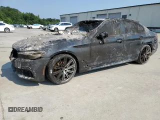 2018 BMW 5 Series 540i with VIN WBAJE5C51JWA92731, listed as a Copart auction lot 58468965 with Not provided miles and Salvage title. Bid and sale history available at DreamBid. Image 1.
