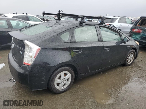 2010 Toyota Prius II with VIN JTDKN3DUXA0085097, listed as a Copart auction lot 45349975 with 183,729 mi miles and Salvage Title. Bid and sale history available at DreamBid. Image 3.