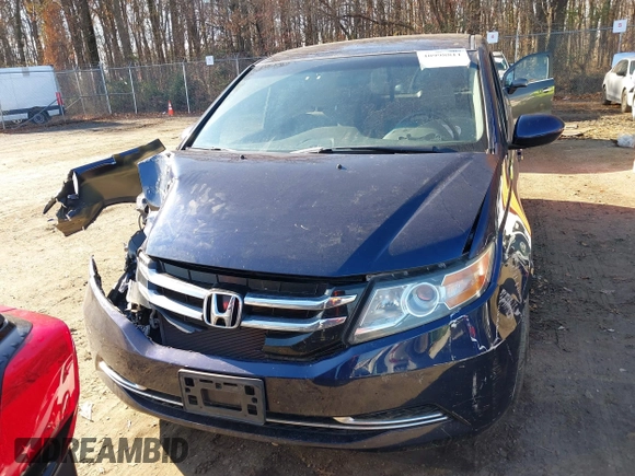 2017 Honda Odyssey SE with VIN 5FNRL5H31HB016523, listed as a IAAI auction lot 40998811 with 62,690 mi miles and . Bid and sale history available at carsss.com. Image 12.