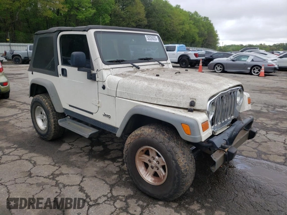 2005 Jeep Wrangler Sport z VIN 1J4FA49S55P334844, wystawiony jako Copart lot #52026835 z przebiegiem 209 216 mil mil oraz Czysty tytuł • Clean title. Historia ofert i sprzedaży dostępna na DreamBid. Obrazek 4.