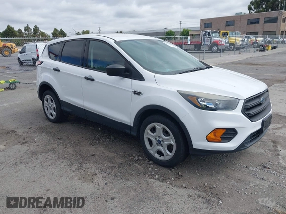 2018 Ford Escape S with VIN 1FMCU0F78JUC49805, listed as a IAAI auction lot 42690048 with 80,918 mi miles and . Bid and sale history available at DreamBid. Image 1.