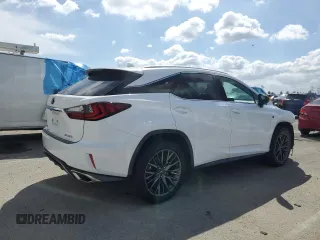 2017 Lexus RX 350 with VIN 2T2ZZMCA8HC049601, listed as a Copart auction lot 51104375 with 134,604 mi miles and Salvage Title. Bid and sale history available at DreamBid. Image 3.