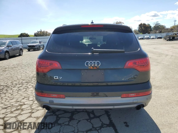 2012 Audi Q7 3.0T Premium Plus with VIN WA1LGAFE0CD000105, listed as a Copart auction lot 49528965 with 104,782 mi miles and Salvage Title. Bid and sale history available at carsss.com. Image 6.