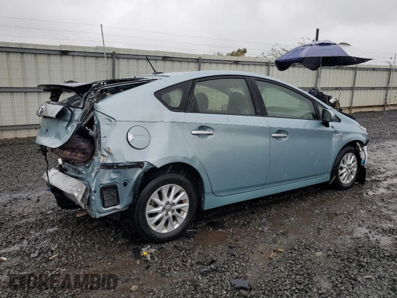 2012 Toyota Prius z VIN JTDKN3DP1C3029819, wystawiony jako Copart lot #56857215 z przebiegiem 166 571 mil mil oraz Szkoda całkowita • Salvage title. Historia ofert i sprzedaży dostępna na DreamBid. Obrazek 3.