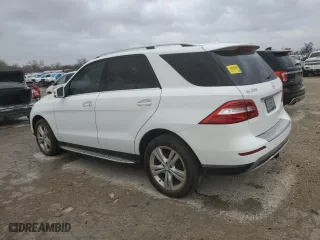 2014 Mercedes-Benz M-Class ML 350 with VIN 4JGDA5HB1EA404875, listed as a Copart auction lot 49527275 with 128,358 mi miles and Clean Title. Bid and sale history available at carsss.com. Image 2.